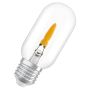 LJUSKÄLLA LEDVANCE LED FLAME STICK 818 1W KLAR E27