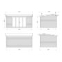 STUGA PALMAKO INES 13,7M²