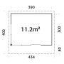 STUGA PALMAKO ANDREA SLIDE+ 11,2M²