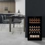 VINKYL DUNAVOX HOME 30 FLASKOR SVART DUBBELZON 