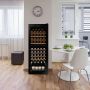 VINKYL DUNAVOX HOME 50 FLASKOR SVART DUBBELZON 