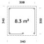 PAVILJONG PALMAKO CONNECT LENNA 303 8,3M²               