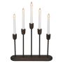 ADVENTSLJUSSTAKE KONSTSMIDE 5L VALNÖT