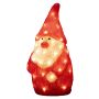 JULDEKORATION KONSTSMIDE TOMTE RÖD IP44 