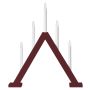 ADVENTSLJUSSTAKE MARKSLÖJD ARIELE 5L RÖD