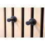 KROK MILLEX RUND SVART 2-PACK 