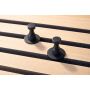 KROK MILLEX RUND SVART 2-PACK 