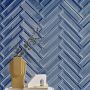 KAKEL TENFORS JEWELL 7,5X30CM BLUE BLANK 0,59M²/KRT