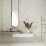 KLINKER TENFORS CARRARA GOLD MARMOR 60X60CM WHITE MATT 1,44M²/KRT