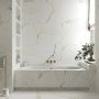 KLINKER TENFORS CARRARA GOLD MARMOR 60X60CM VIT MATT 1,44M²/KRT