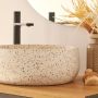TVÄTTSTÄLL TENFORS FRISTÅENDE TERRAZZO MIX Ø39CM 