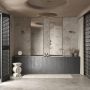 KLINKER TENFORS PULPIS MARMOR 60X60CM MID GREY MATT 1,44M²/KRT