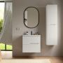 TVÄTTSTÄLLSSKÅP TENFORS BAMBU VIT MATT 60CM
