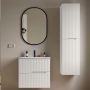 HÖGSKÅP TENFORS BAMBU VIT 35X140CM 