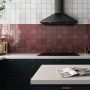 KAKEL TENFORS CREATIVA 15X15CM BURGUNDY BLANK 1M²/KRT