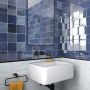 KAKEL TENFORS CREATIVA 15x15CM COLONIAL BLUE BLANK 1M²/KRT