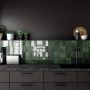 KAKEL TENFORS CREATIVA 15X15CM MOSS GREEN BLANK 1M²/KRT