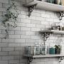 KAKEL TENFORS CREATIVA 6,5X20CM WHITE BLANK 0,5M²/KRT