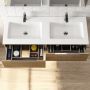 TVÄTTSTÄLL TENFORS ALPIN SOLID SURFACE VIT 120CM