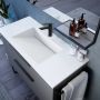 TVÄTTSTÄLL TENFORS FLOW SOLID SURFACE 80CM