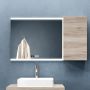 SPEGEL TENFORS SPOTY IMFRI LED MED BLUETOOTH  80X65CM