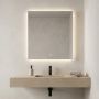 SPEGEL TENFORS VERONA IMFRI LED 80X80CM