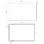 BADRUMSSPEGEL TENFORS VERONA IMFRI LED 120CM