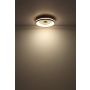 TAKFLÄKT GLOBO GATIAN LED VIT 50CM 