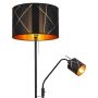 GOLVLAMPA GLOBO BEMMO SVART