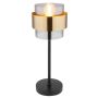 BORDSLAMPA GLOBO MILLEY 180X470 BLACK MATT
