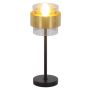 BORDSLAMPA GLOBO MILLEY 180X470 BLACK MATT
