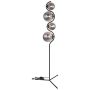 GOLVLAMPA GLOBO PORRY SVART