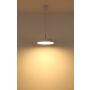 PENDELLAMPA GLOBO SILENA Ø40CM VIT
