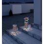 SOLCELLSLAMPA GLOBO SOLAR LIGHT NUBO SILVER
