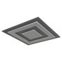 LED-PLAFOND GLOBO JAYDEN 60CM GRÅ