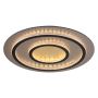 LED-PLAFOND GLOBO JAYDEN Ø55CM SVART/GULD