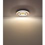 LED-PLAFOND GLOBO JAYDEN Ø55CM SVART/GULD