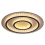 LED-PLAFOND GLOBO JAYDEN Ø55CM SVART/GULD