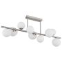 TAKLAMPA GLOBO RIHA 870X370 NICKEL MATT