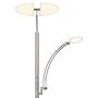 GOLVLAMPA GLOBO TIRANA UPLIGHT SILVER