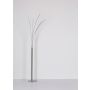 GOLVLAMPA GLOBO BIZZY SILVER