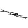 TAKLAMPA GLOBO GERONIMO LED 108CM SVART