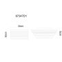 TAKLAMPA GLOBO HAYDEN LED 30CM BRUN