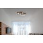 TAKLAMPA GLOBO JEFFRY LED 44CM BRUN