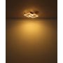 TAKLAMPA GLOBO JEFFRY LED 44CM BRUN