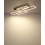TAKLAMPA GLOBO JEFFRY LED 87,5CM BRUN