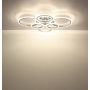 TAKLAMPA GLOBO SALINAS LED 780X115 CHROMED
