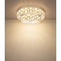 TAKLAMPA GLOBO LIDIA LED Ø61CM KROM