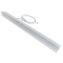 LED-ARMATUR ECOFOSS PURELED INFÄLLD VIT 4000K 17W 60CM 