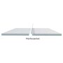 LED-ARMATUR ECOFOSS PURELED INFÄLLD VIT 4000K 17W 60CM 